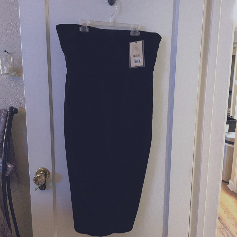 SJP Bitten Velour Black Dress Size 14 NWT
